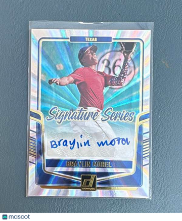 2024 Donruss - Signature Series Laser Braylin Morel #SS-BM