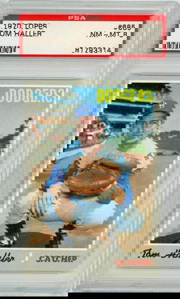 1970 Topps Tom Haller #685 PSA 8 P1228