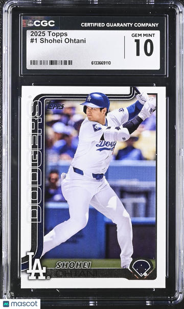 2025 Topps Shohei Ohtani #1 CGC 10