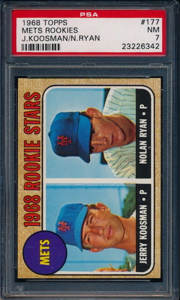 Nolan Ryan 1968 Topps RC