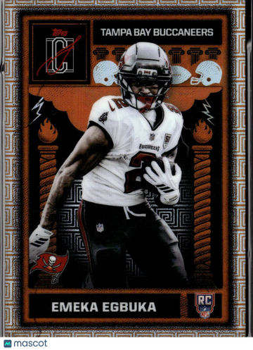 Emeka Egbuka 2025 Topps Odyssey RC Tampa Bay Buccaneers