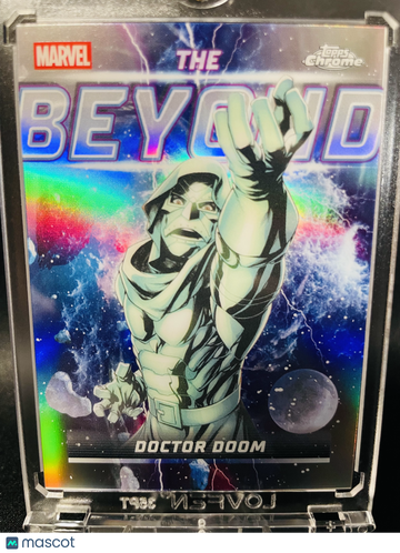 2026 Topps Chrome Marvel Comics The Beyond Doctor Doom Insert #TB-12