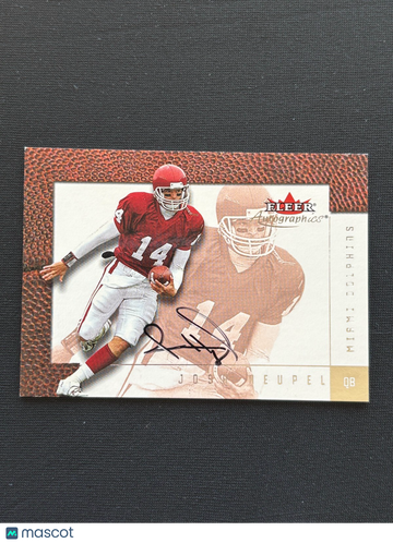 Josh Heupel 2001 Fleer Rookie Oklahoma Sooners