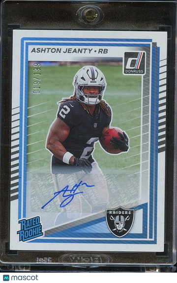 2025 Ashton Jeanty Rookie Donruss