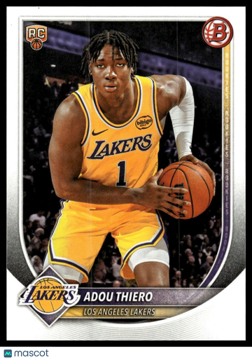 2025-26 Bowman Adou Thiero #36 RC