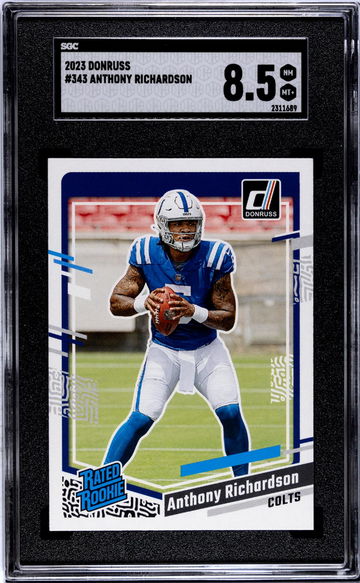2023 Donruss Anthony Richardson #343 RC SGC 8.5