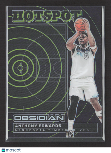 2025 Panini Obsidian Hotspot Anthony Edwards #9 /125
