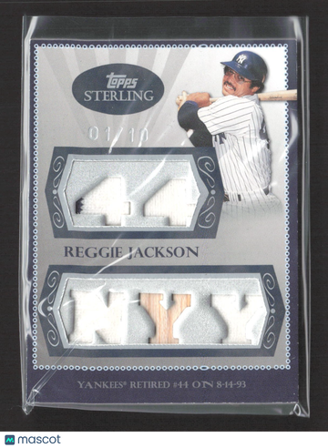 2008 Topps Sterling Reggie Jackson Relic