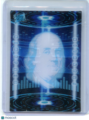 2021 Super Products Pieces of the Past Benjamin Franklin Lenticular Insert #197