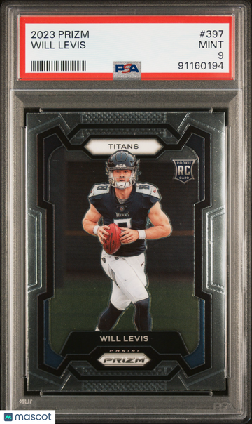 2023 Panini Prizm Will Levis #397 PSA 9