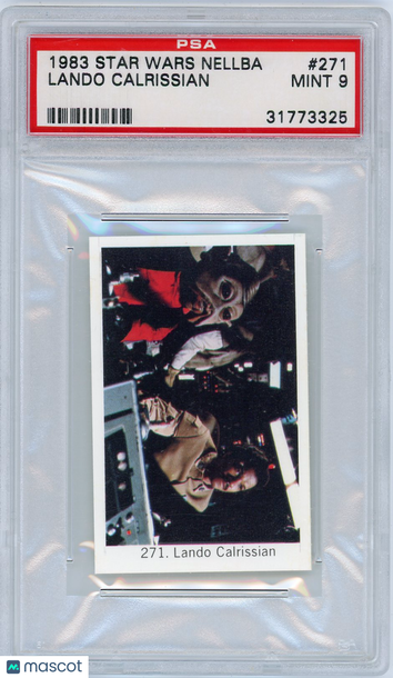 1983 Star Wars Nellba Lando Calrissian Nien Nunb #271 PSA 9