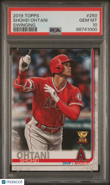 2019 Topps Shohei Ohtani #250 PSA 10