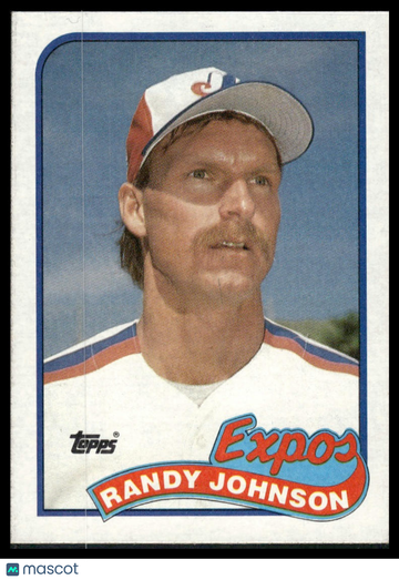 1989 Topps Randy Johnson #647