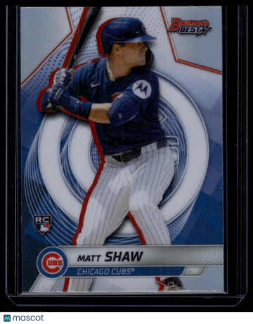 2025 Bowman's Best Matt Shaw #15 Refractors