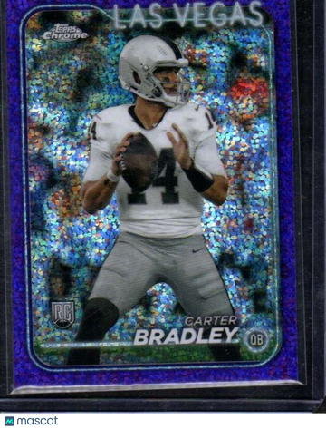 2024 Topps Chrome - Purple Refractor Carter Bradley #272
