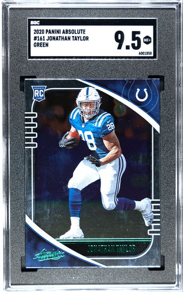 2020 Panini Absolute #161 Jonathan Taylor Green SGC 9.5 