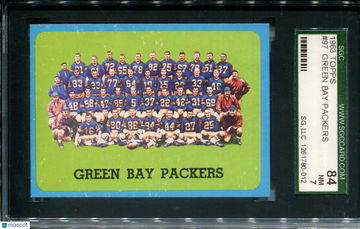 1963 Topps Green Bay Packers #97 SGC 7