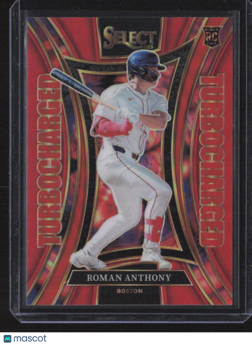 2025 Panini Select Turbocharged Roman Anthony #13 Prizm /99 RC