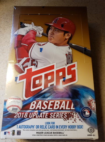 2018 Topps Update hobby box 