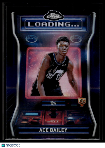 2025-26 Topps Chrome Ace Bailey #LD-14 Loading ...