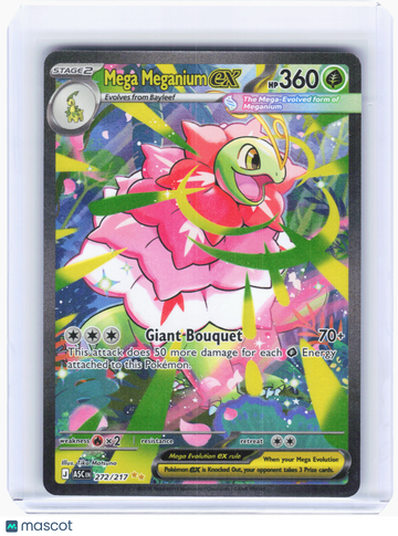 Ascended Heroes Mega Meganium ex Holo Special Illustration Rare #272