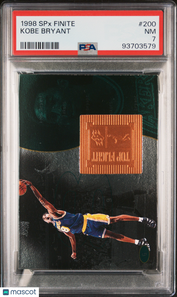1998 SPX Finite Kobe Bryant #200