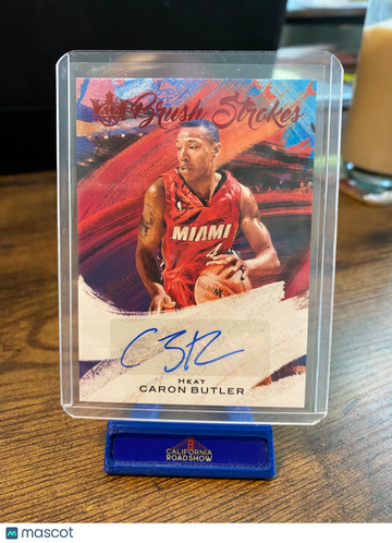 2020-21 Panini Court Kings Caron Butler #BR-CBU Ruby Panini Authentic