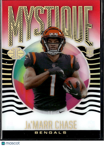 Ja'Marr Chase 2021 Panini Illusions Mystique RC /399 Cincinnati Bengals