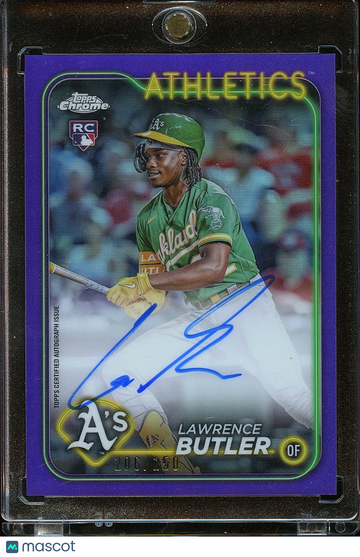 2024 Topps Chrome Lawrence Butler Rookie Topps