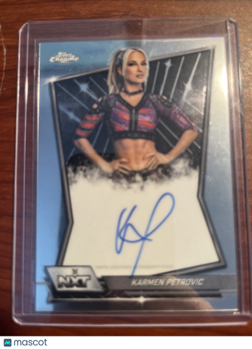 2026 Topps Chrome WWE Tiffany Stratton #NXT-KAR Chrome