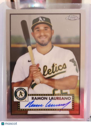 2021 Topps Chrome Platinum Anniversary - Autographs Ramon Laureano #PA-RL