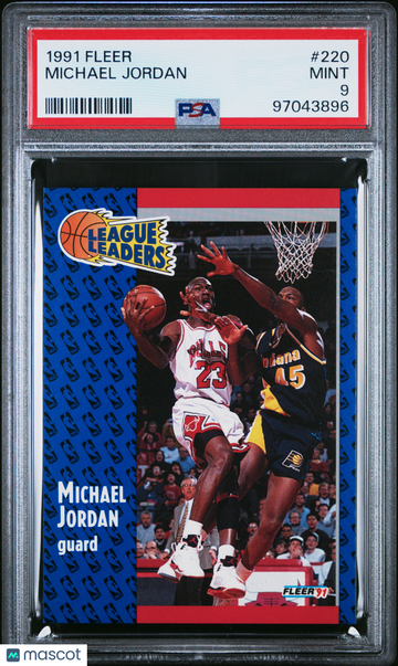 1991 Fleer Michael Jordan #220 PSA 9