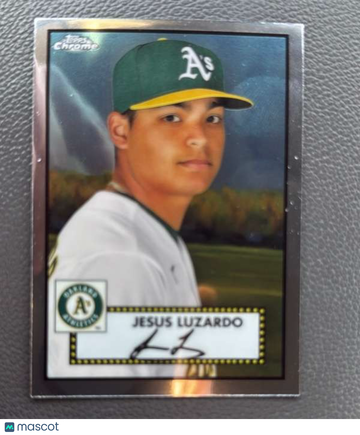 2021 Topps Chrome Platinum Anniversary Jesus Luzardo #276