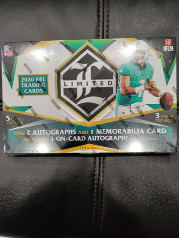 2020 Limited Football Hobby Bow. Burrow, Herbert, Tua, Hurts, Taylor 