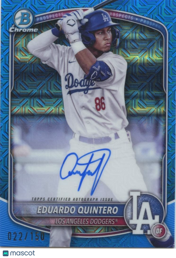 2025 Eduardo Quintero Chrome Bowman