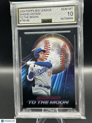 2024 Topps Big League To The Moon Shohei Ohtani #TM-45 AGS 10
