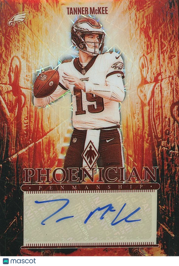 Tanner McKee 2024 Panini Phoenix Panini Authentic Philadelphia Eagles