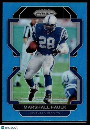 2021 Panini Prizm Marshall Faulk #31 Light Blue