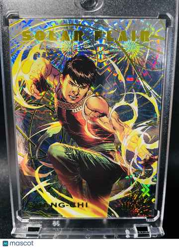 2023 Marvel Flair Solar Flair Shang-Chi Solar Flair Insert #SF30