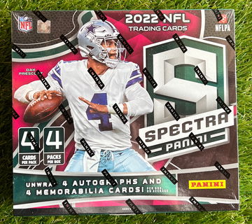 2022 Panini Spectra Football Hobby Box