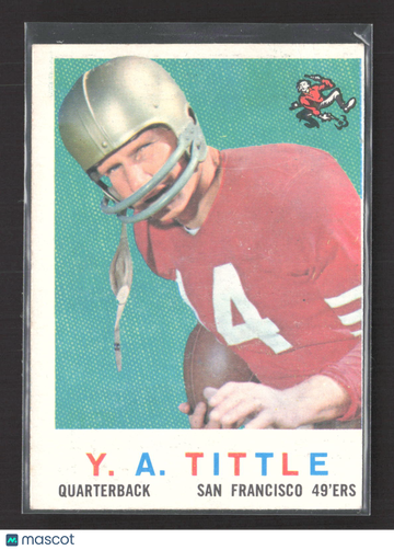 1959 Topps Y.A. Tittle #130