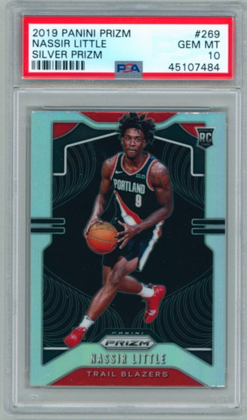 Nassir Little 2019 Prizm Silver