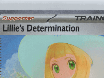 Pokemon Mega Evolution Lillie's Determination Special Illustration Rare Holo Trading Card #184/132