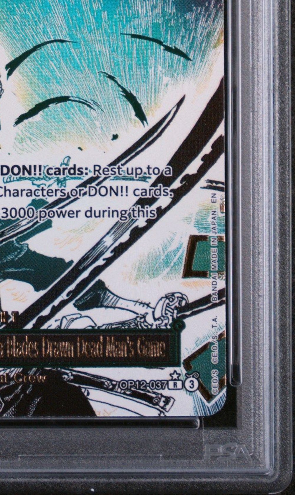 2025 One Piece TCG—Dead Man's Game #OP12-037 Legacy Of The Master