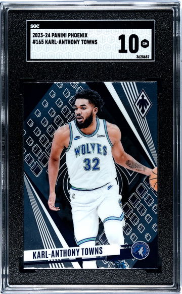 2023-24 Panini Phoenix #165 Karl-Anthony Towns SGC 10