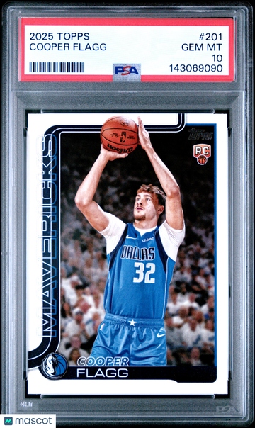 2025 Topps Cooper Flagg #201 PSA 10