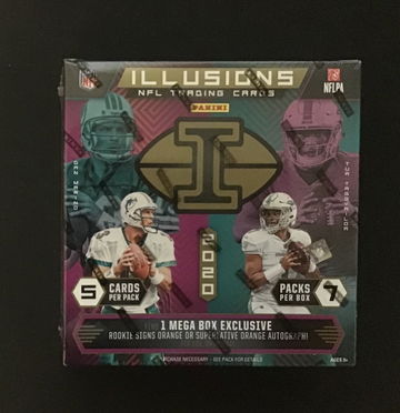 2020 Illusions Football Factory Sealed Mega Box