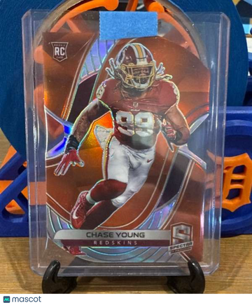 2020 Panini Spectra - Neon Orange Die Cut Chase Young #151