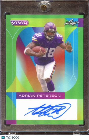 2023 Leaf Vivid Adrian Peterson #BA-AP1 /4