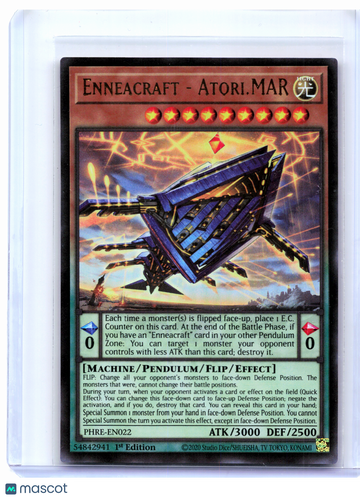 2025 Yu-Gi-Oh! TCG—Enneacraft - Atori.MAR #PHRE-EN022 Phantom Revenge—Collector's Rare Foil (1st Edition)